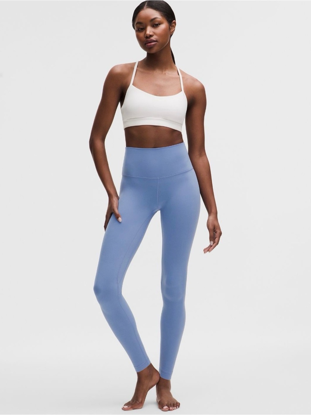 NWT Lululemon Align High Rise Pant 28" in Prep Blue Size 2
